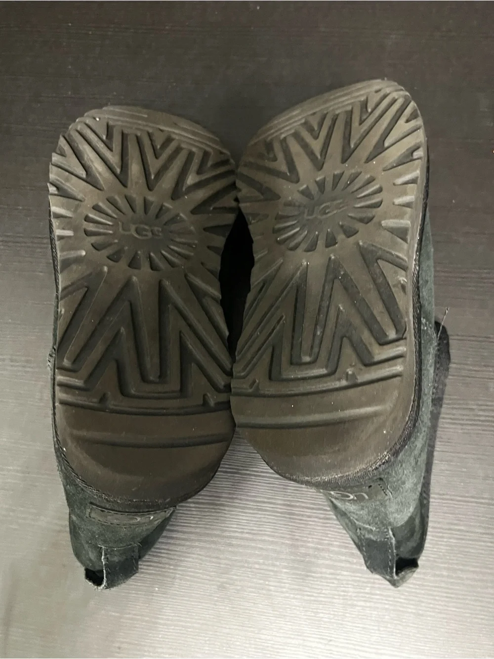 Women’s UGG Boots in black size US 9 See pictures for Condition